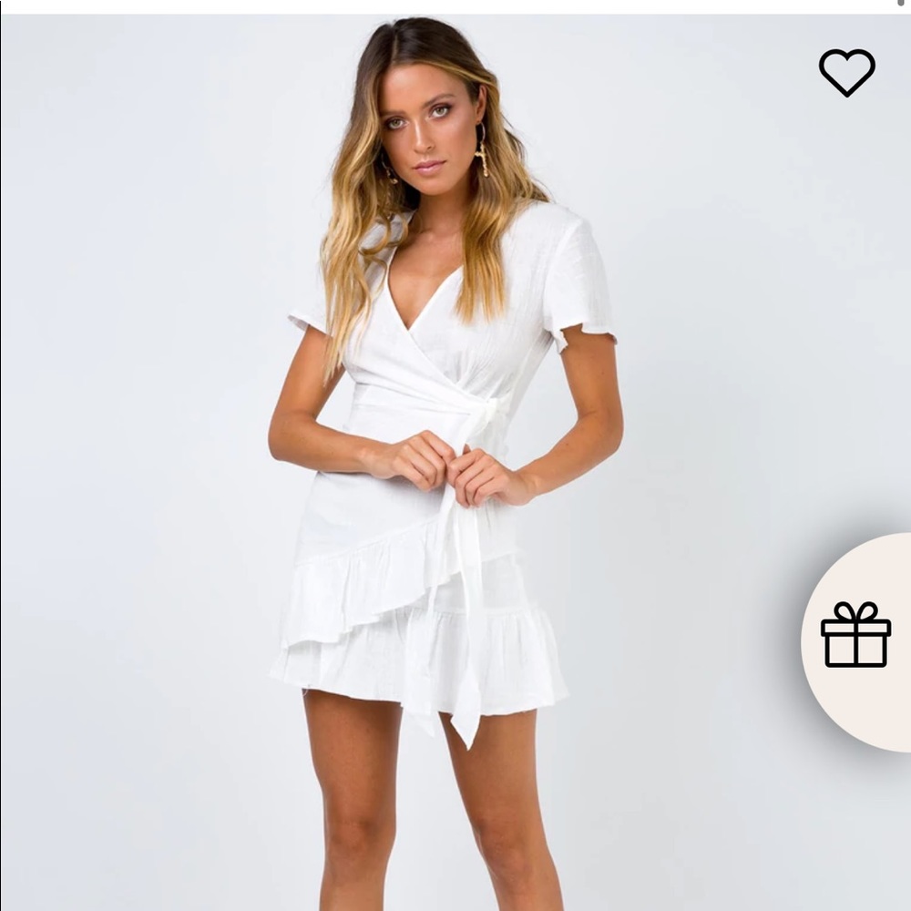 Princess Polly white dresss